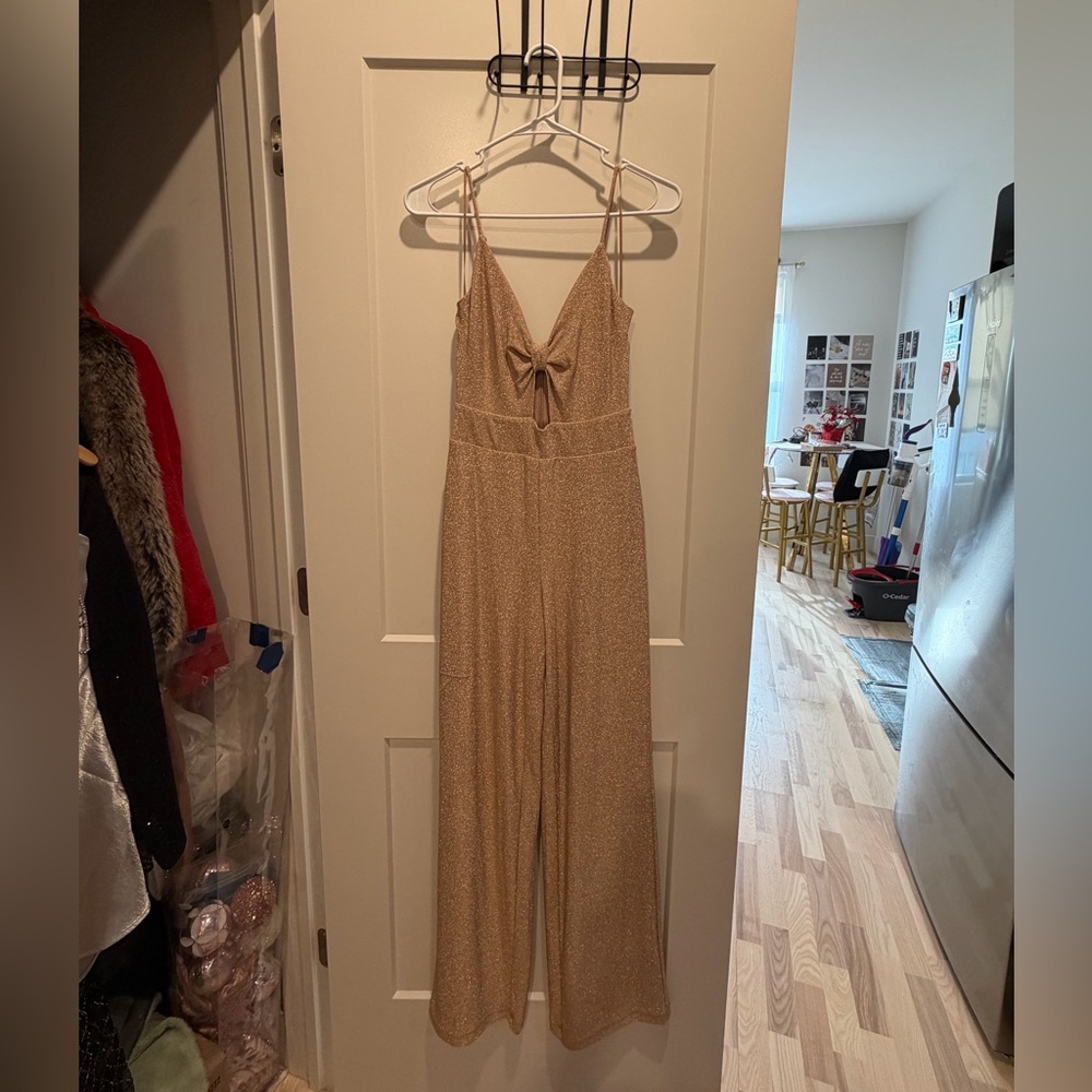 Guess Shimmering Gold Dress